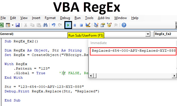 canvas Onderzoek Kreek VBA RegEx | How to Use Excel VBA RegEx with examples?