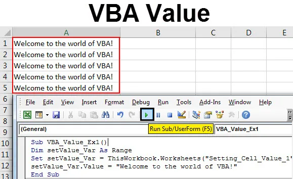 VBA Value