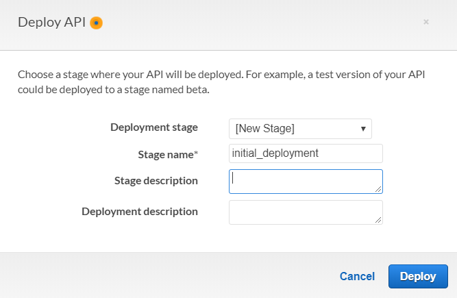 Deploy API