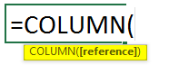 column formula
