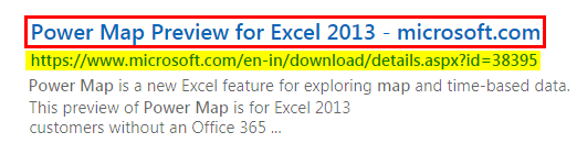 descargar power map preview for excel 2013 español