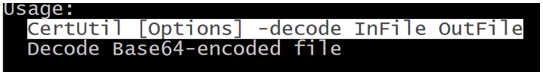 Encoding vs Decoding - Usage