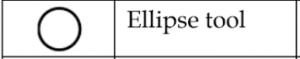 ellipse tool