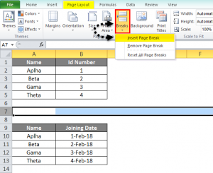 Excel Insert Page Break | How to Insert Page Break in Excel?