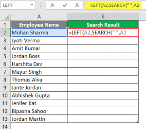 SEARCH Formula in Excel | How to Use SEARCH Formula in Excel?