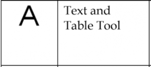 text and table <i>coreldraw drawing</i> width=