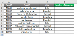 COLUMNS Formula in Excel | How to Use COLUMNS Formula in Excel?