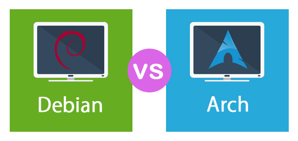 arch vs debian