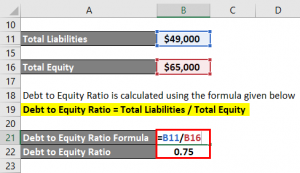 Debt to Equity Ratio Formula | How to Perform D/E Ratio? (Step by Step)