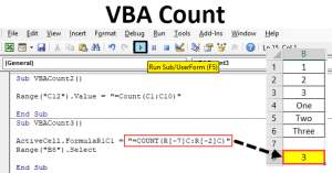 excel vba count of selected cells