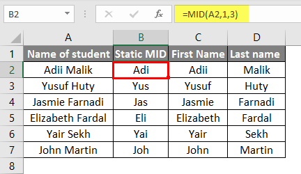 How to Use Excel Text with Formula 1.1