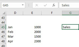 INDIRECT Formula using name range example 3.2