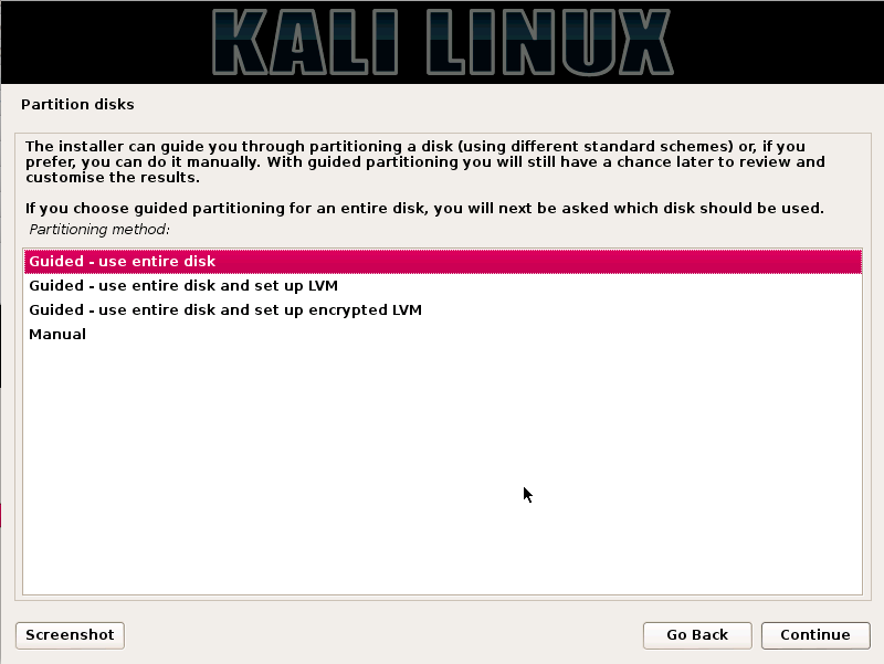 Partitioning Method