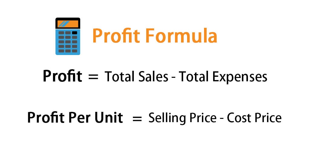 How To Find Profit Percentage Formula