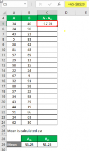 Sample Standard Deviation Formula | Calculation with Excel Template