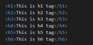 Basic HTML Tags | Know Various Basic HTML Tags With Uses