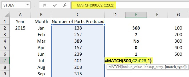 Function For Range In Excel