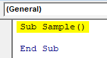 VBA Block Comment Example 1-3