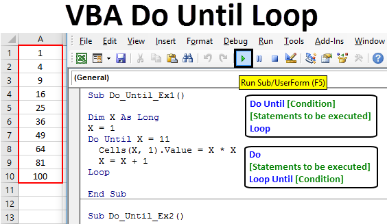 How To Run A Loop In Excel