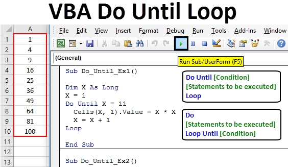  VBA Do Until Loop How To Use Excel VBA Do Until Loop With Examples 