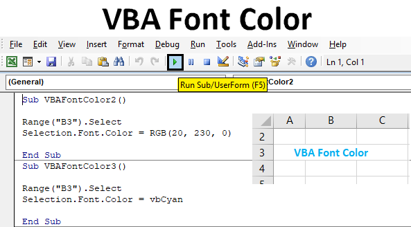 Excel Vba 