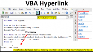 VBA Hyperlink | How To Create Hyperlink In Excel VBA With Examples?