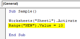 VBA Named Range Example 1-7