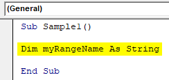 VBA Named Range Example 2-2