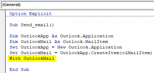 Vba outlook mailitem методы