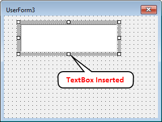 VBA TextBox Example 3-1