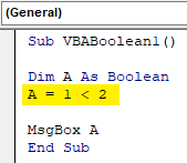 VBA Boolean | How to Use Boolean in Excel VBA with Excel Template?