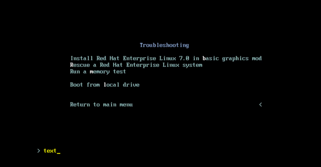 Install Unix 