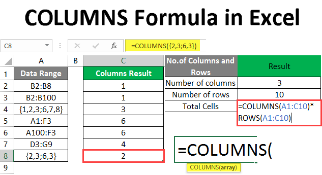 formula to add columns in excel