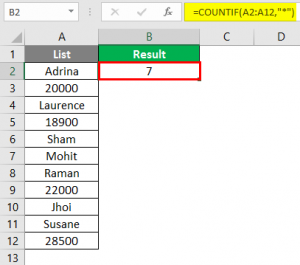 Count Cells with Text in Excel | How to Count Cells with Text in Excel