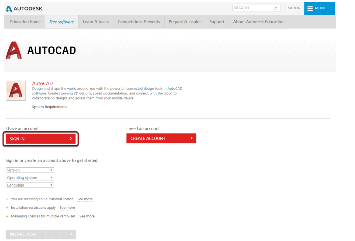 autocad license