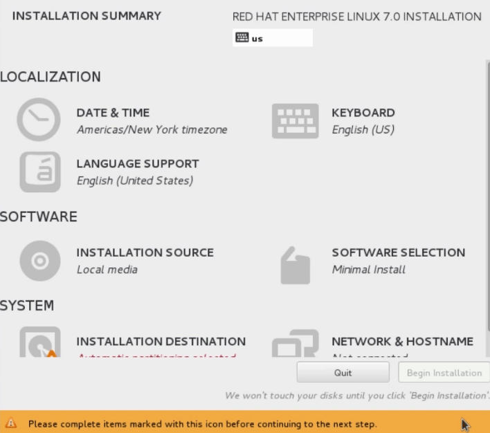 Install Unix 17