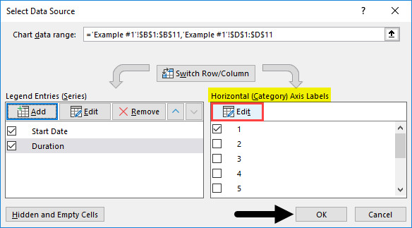 project timeline in excel 5