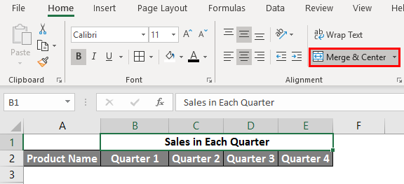 spreadsheet in excel example 2.3