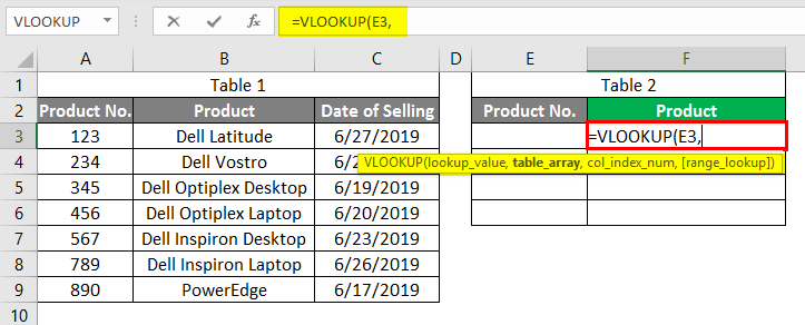 vlookup 5