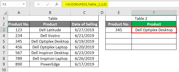 vlookup 8