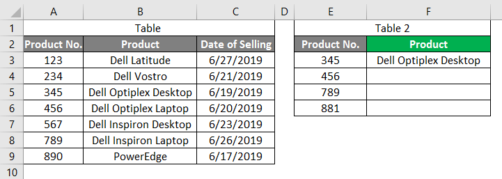 vlookup 9