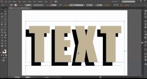 how to put text on a 3d download in illustrator