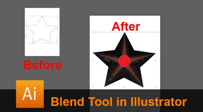 Blend Tool In Illustrator | Steps To Use Blend Tool In Illustrator