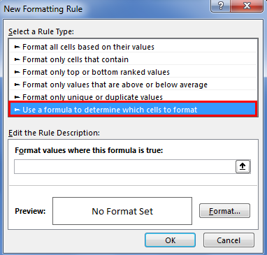 Checklist in Excel 3.4