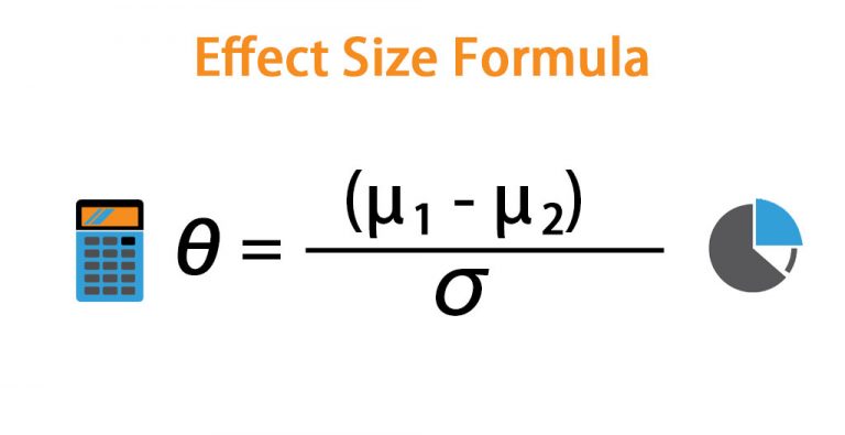 Effect Size Formula | Calculator (Examples With Excel Template)