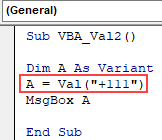 Val Example .2.3