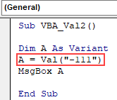 VBA Example 2.5