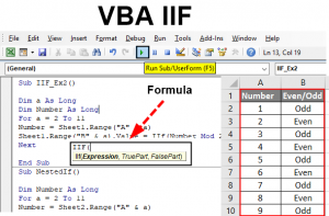 Vba Iif 