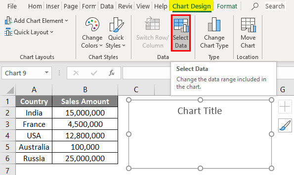 Map Chart in Excel | Steps to Create Map Chart in Excel with Examples