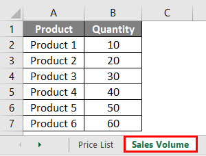 Product and Price example 1.2